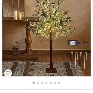 Prelit Eucalyptus Tree